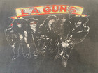 Vintage 1989 L.A. LA Guns Hollywood Vampires faded Black Concert Tour T-Shirt XL — photo 3