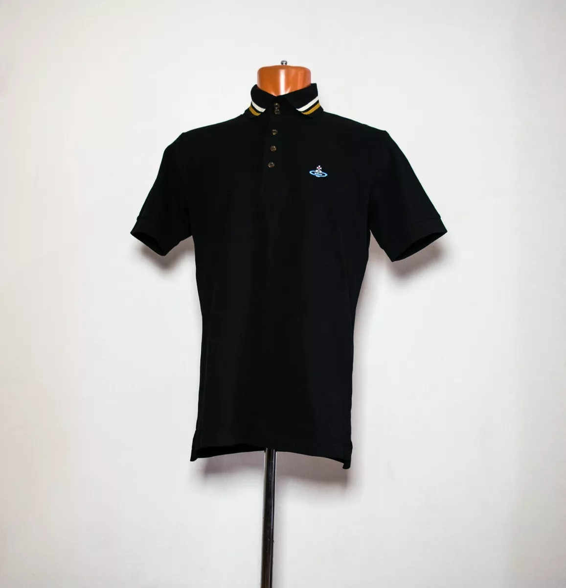 Vivienne westwood black polo cheap shirt