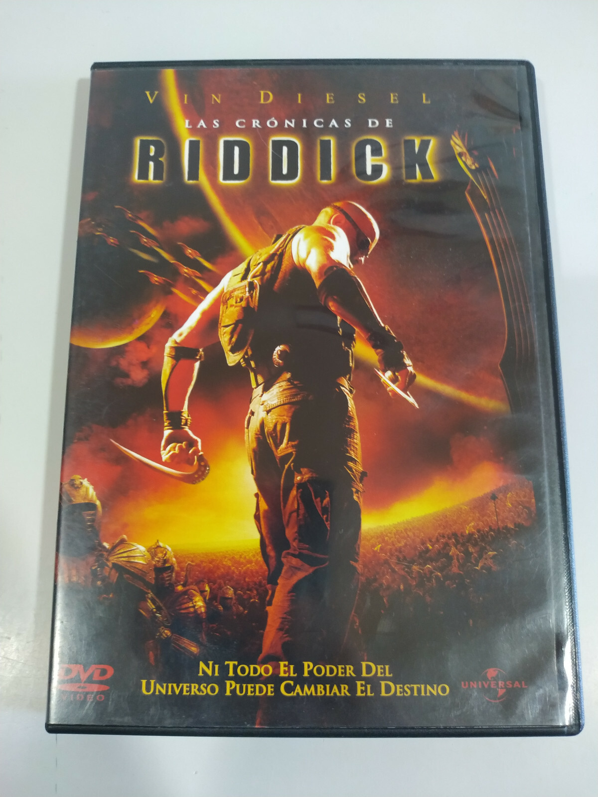 The Chronicles Of Riddick Vin Diesel - DVD + Extras Spanish English Region 2