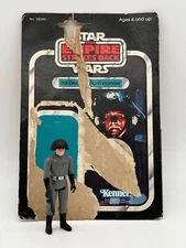 Star Wars The Empire Strikes Back STAR DESTROYER COMMANDER 1980 Carded w/weapon