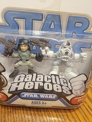 Star Wars Galactic Heroes Figures General Veers & At-at Driver