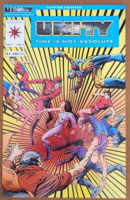 Unity #1 (1992) Valiant Comics 