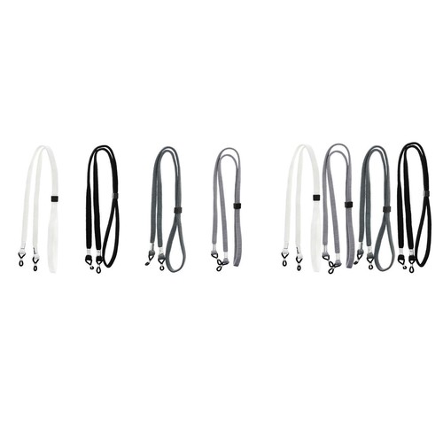 BEBUSINGOTO 4 PCS Chaîne de lunettes, masques faciaux, chaîne de