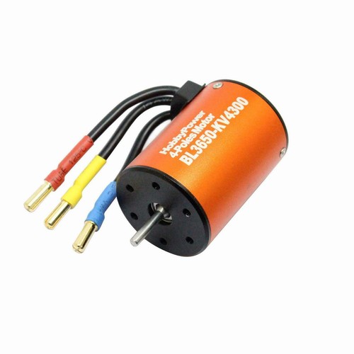 WP 4-Poles 3650 5200KV 4300KV Brushless Motor 540 For RC 1/10 Traxxas Buggy Car - Picture 7 of 8