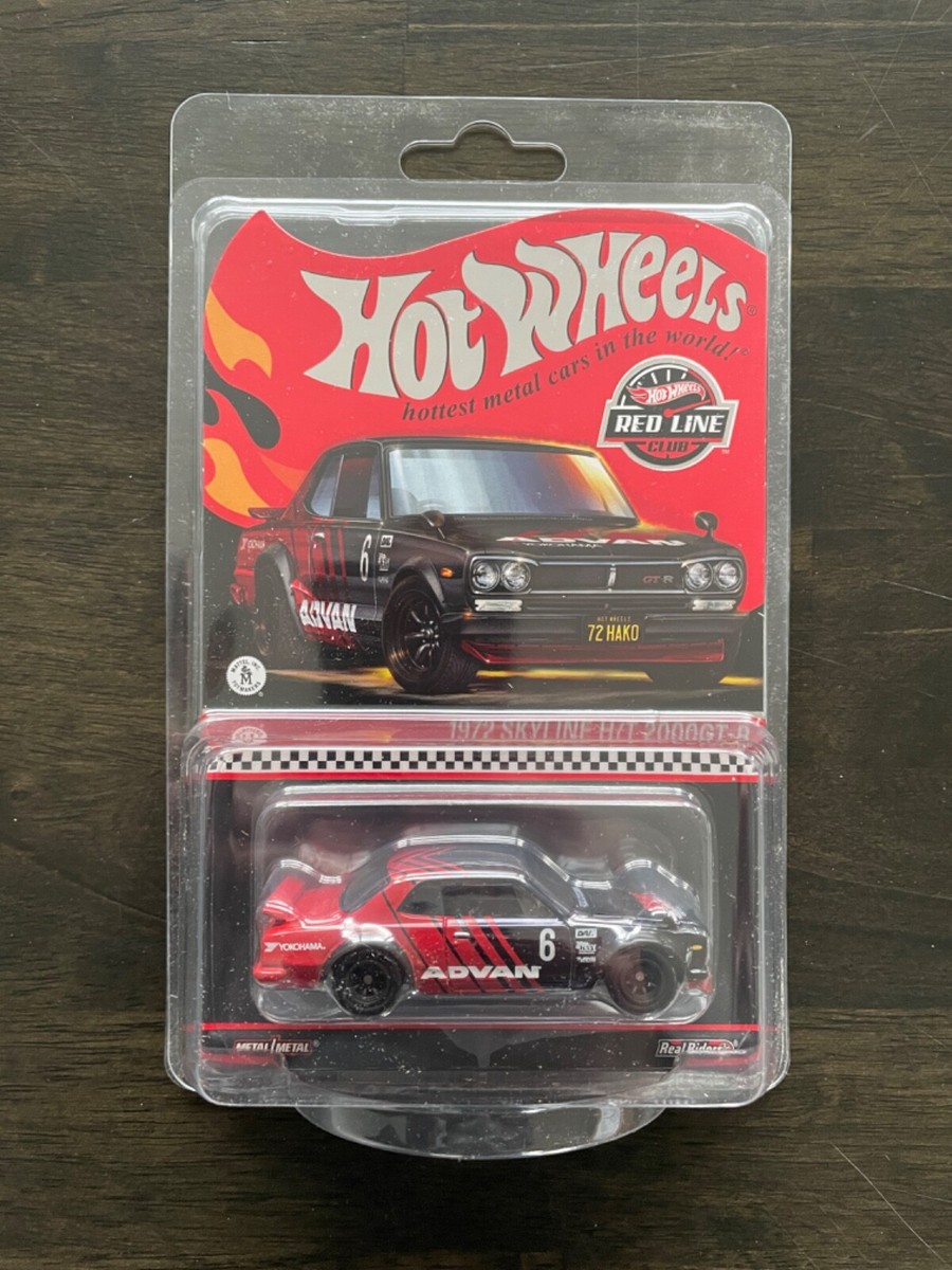 2024 Hot Wheels RLC Red Line Club '72 Nissan Skyline H/T 2000GT-R