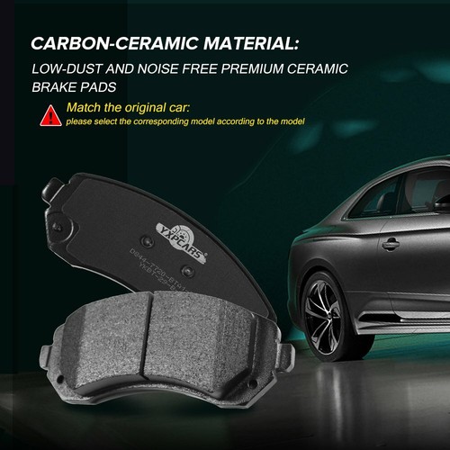For 2011 - 2014 2015 Chevrolet Cruze 2012 - 2017 Sonic,Front Ceramic Brake Pads - Picture 4 of 6