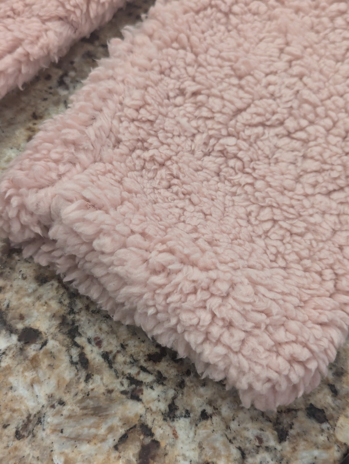 Fashion Nova Women's Keep Each Other Warm Sherpa Coat Blush Pink size 2X image 10