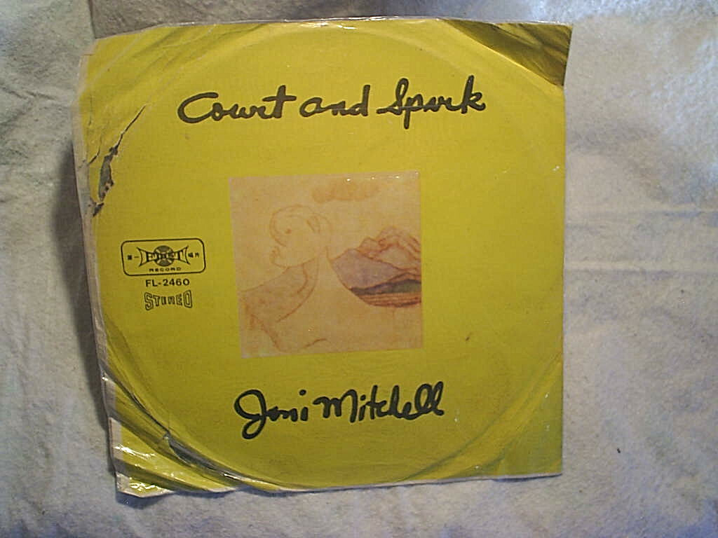 JONI MITCHELL-Court And Spark,taiwan/chinese first label,FL-2460