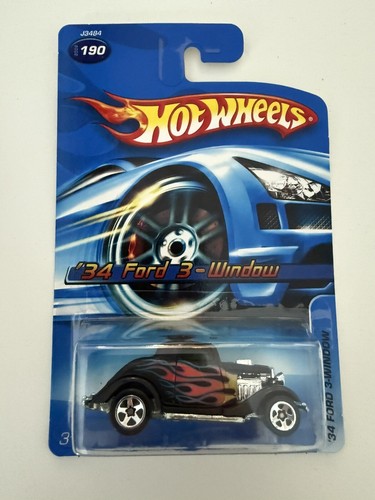 Hot Wheels 3 Window 34 Ford 1:64 Scale Die Cast 2006 J3484