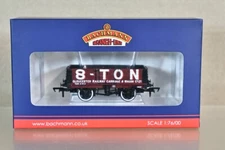 BACHMANN 37-2020K 37-2019K 8 TON GLOUCESTER RAILWAY CARRIAGE 5 PLANK WAGON og