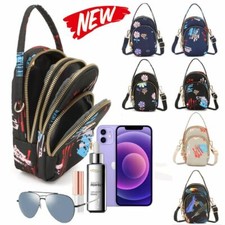 Mini Crossbody Cell Phone Purse Touch Screen Bag Wallet Shoulder Strap For Women