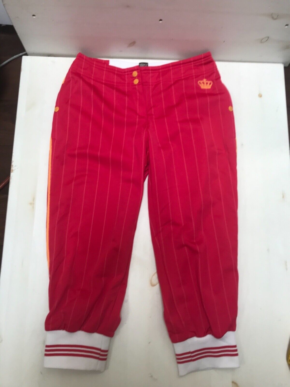 Terrible estafador Fanático ADIDAS Respect Me Missy Elliot Collection Pink Crop Pants, size 10, M | eBay