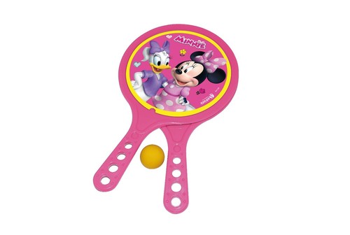 Kids Plastic Disney Beach Tennis Racket Game Set Summer Children Garden Play Fun - Picture 2 of 10