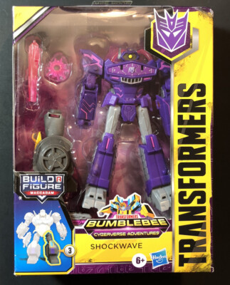 Transformers Bumblebee Cyberverse Adventures Deluxe Class [ Shockwave ] NEW