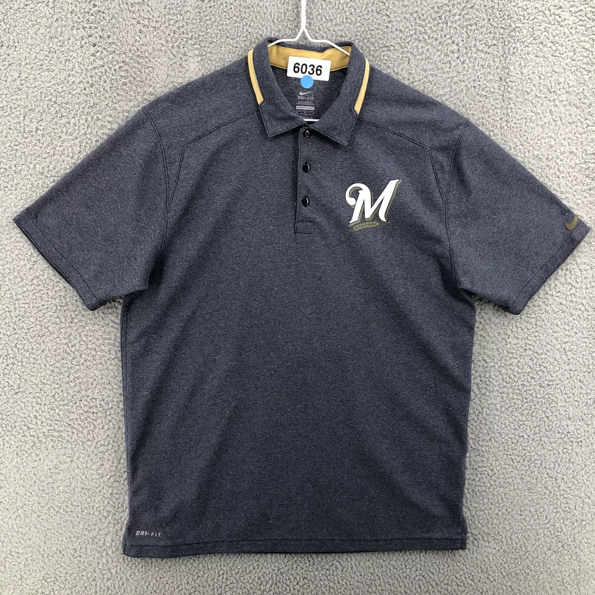 Milwaukee Brewers Polo, Brewers Polos, Golf Shirts