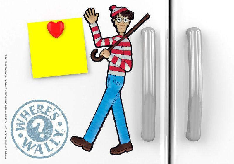 Where`s Wally? Jumbo Fridge Magnet Gift Souvenir