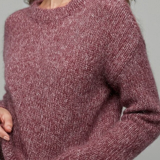 Sale 1ballX50g Fluffy MOHAIR Cotton Shawls Sweater Wrap Hand Knit Crochet Yarn - Image 3 of 4