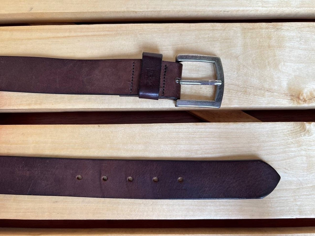 Levi's Vintage Made in Italy Leather Belt | eBay