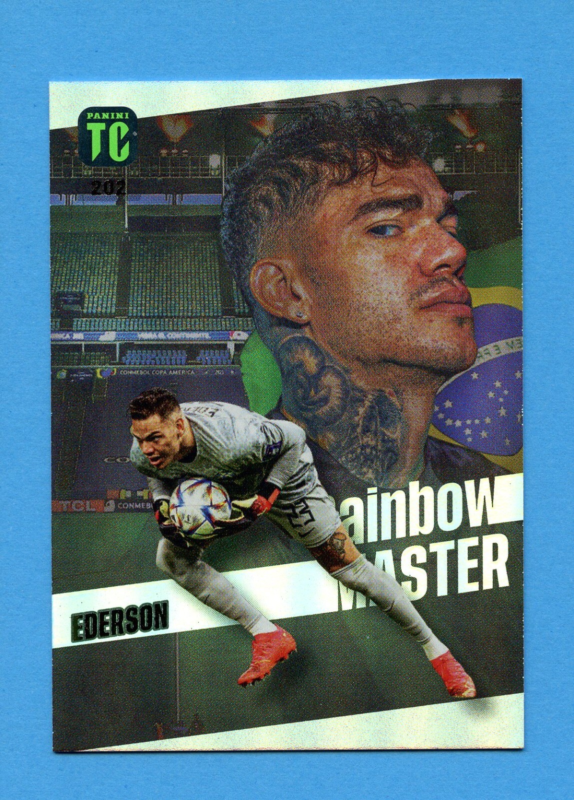(P3) FIFA 365 TOP CLASS 2023 -Adrenalyn Panini- Card 202 - EDERSON - BRAZIL