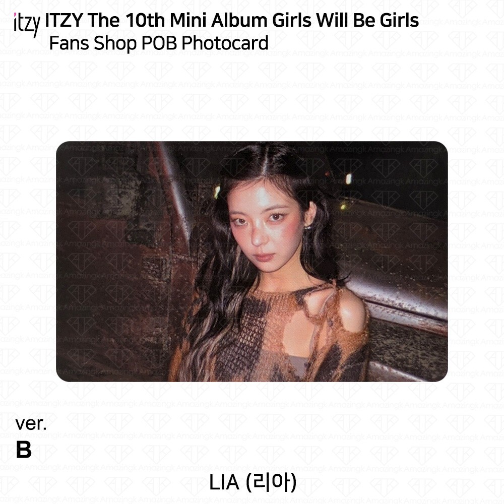ITZY The 10th Mini Album Girls Will Be Girls Fans Shop POB