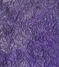 PURPLE INFINITY Original Abstract Mixed Media Painting 20"x16" Julia Garcia Art
