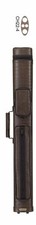Vincitore 2x2 Brown Leatherette Pool Cue Case w/ Free Shipping
