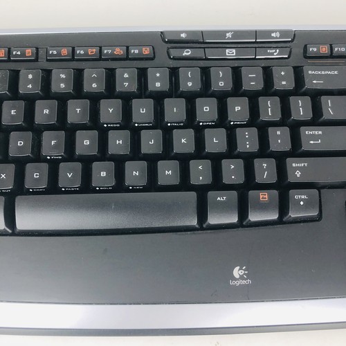 Logitech Cordless Desktop LX710 Laser Keyboard & Dongle Computer TESTED - Picture 3 of 11