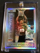 1996 DAVID ROBINSON TOPPS HOLDING COURT REFRACTOR #HC13 SPURS HOF (669)