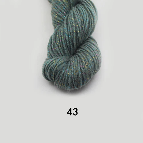 44 colori maglia a mano lana bambino latte cotone uncinetto filato grosso 50g/palla - Foto 66 di 67