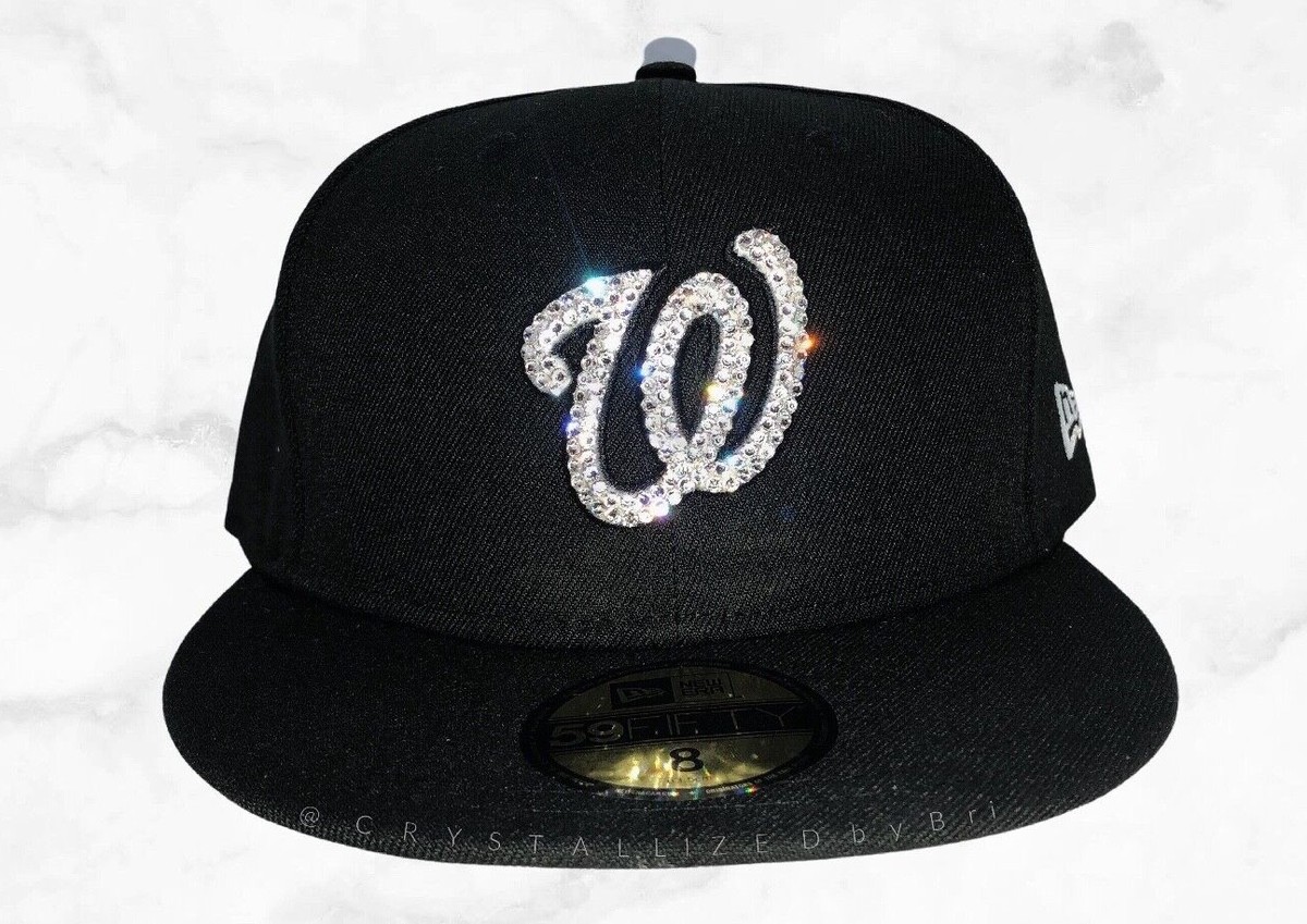 Bling MLB Snapback AUSTRIAN CRYSTAL Hat Cap Baseball Any  display picture 2