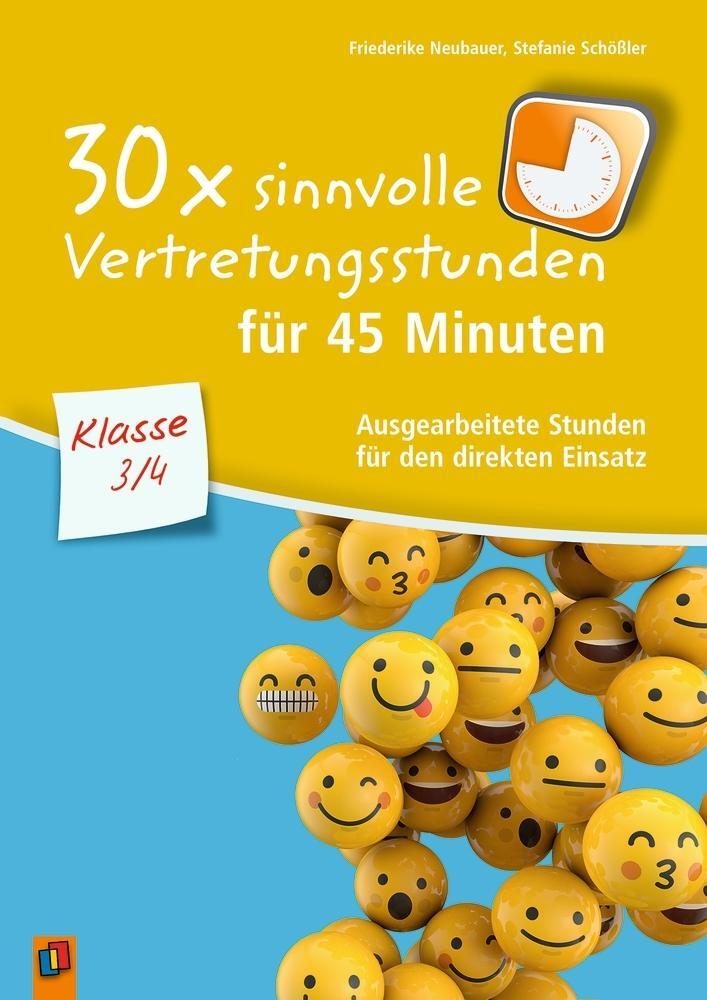 30 X Sinnvolle Vertretungsstunden Für 45 Minuten - Klasse 3/ ...