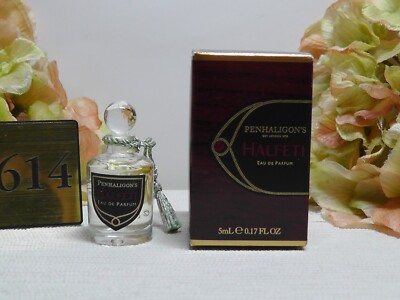 Penhaligon's Halfeti Eau de Parfum EDP Splash Mini Size 5ml / 0.17oz.*****NIB***