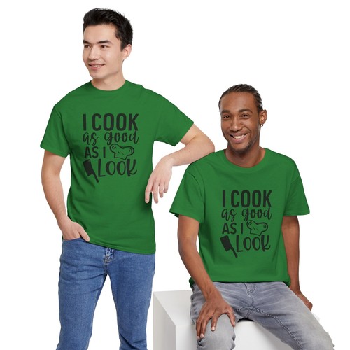 Baking T-Shirt – Pastry Chef Kitchen Cooking Lover Tee I cook as good as i look - Bild 31 von 73