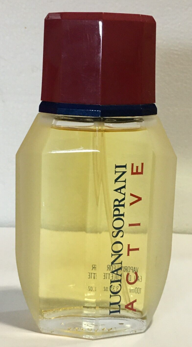 Active Luciano Soprani for Men Eau de Toilette 100ml New Unsealed