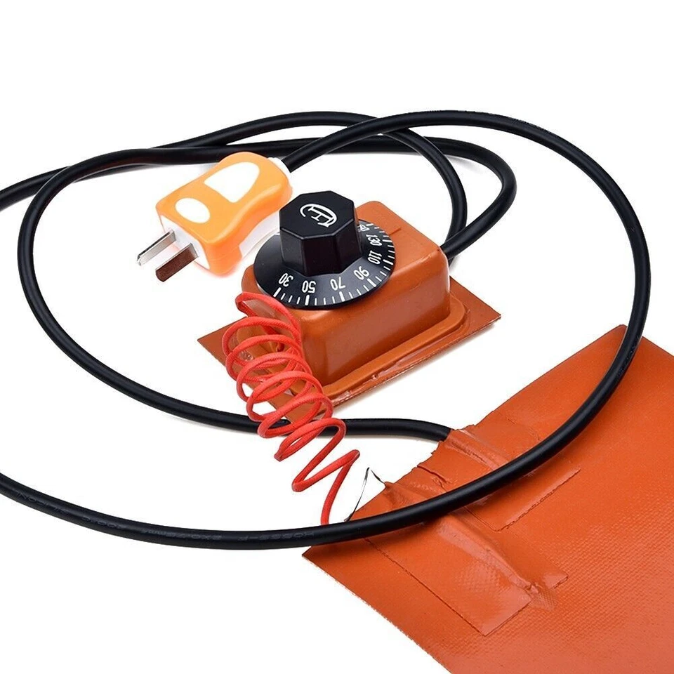 Almohadilla térmica de flexión lateral para guitarra de silicona 1200 W y controlador nuevo Foto 4 de 4