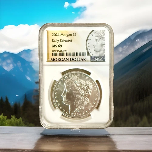 2024 - NGC MS69 Early Release - Morgan Silver Dollar - $1 Silver NGC Graded