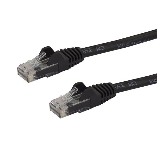 Startech - Cables 100FT BLACK SNAGLESS CAT6 UTP PATCH CABLE - ETL VERIFIED