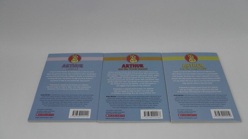 Menge 3 An Arthur Abenteuer Bücher Marc Brown Taschenbuch Scholastic - Bild 2 von 2
