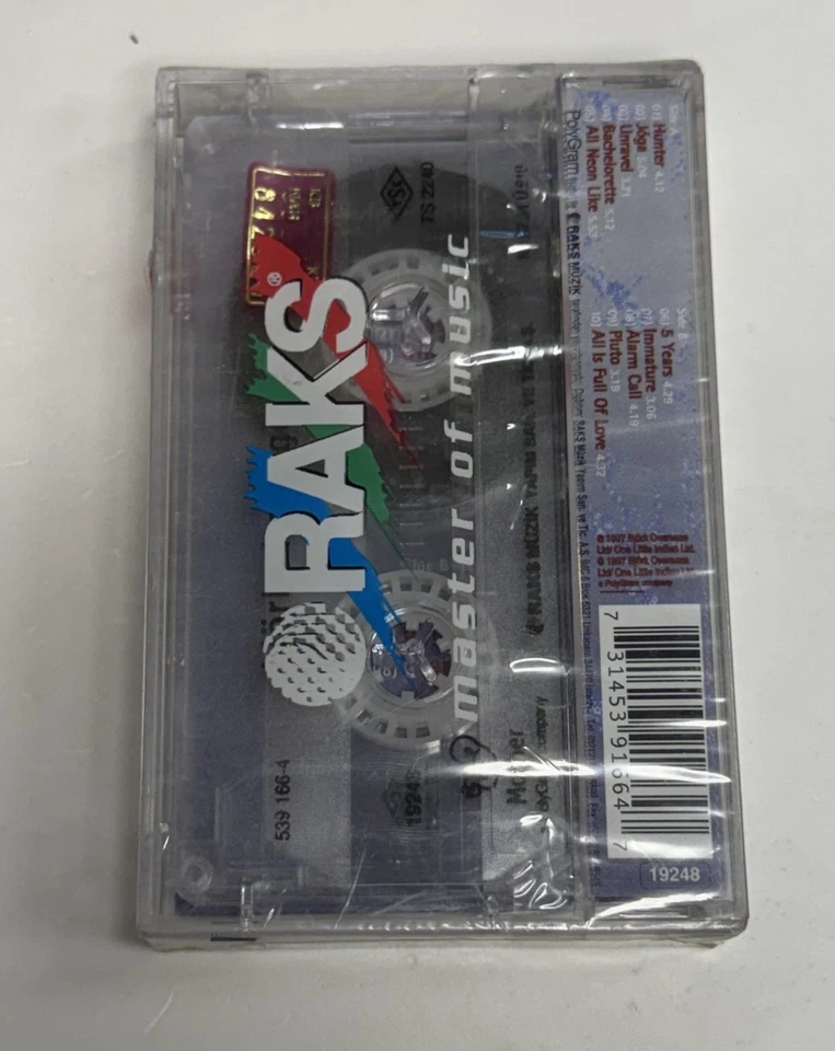 BJORK - HOMOGENIC (1997) SEALED CASSETTE MADE IN TURKEY - Image 2 of 2