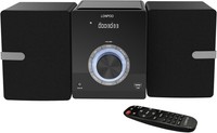 Compact Micro Hi-Fi Stereo System with CD Player, Bluetooth, FM Radio, USB (GR)