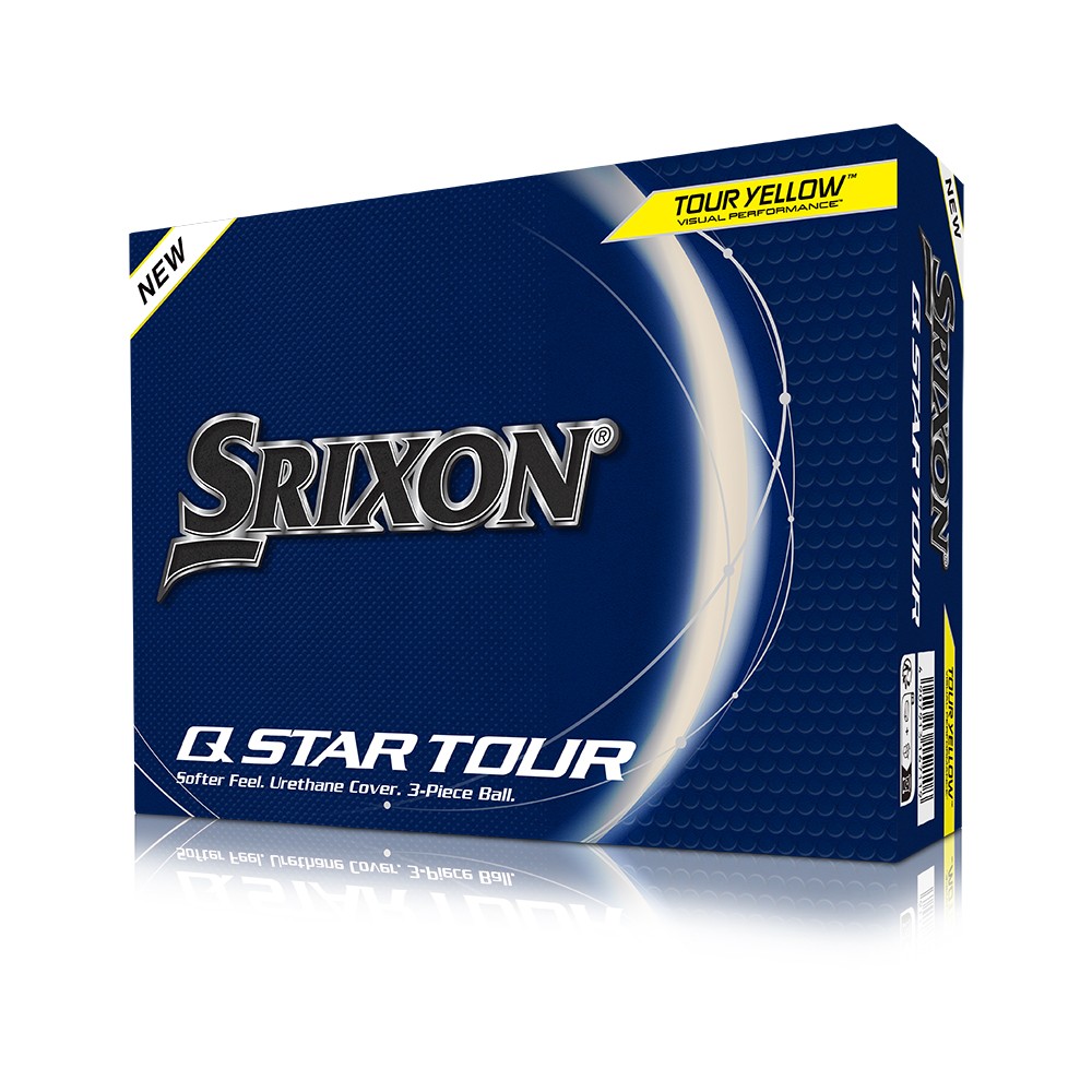 НОВЫЕ желтые мячи для гольфа Srixon Q-Star Tour 5 2024 - Выбирайте количество 8590₽