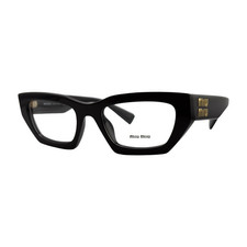 Miu Miu MU 03XV Black Optical Eyeglasses Frames 53mm 20mm 140mm