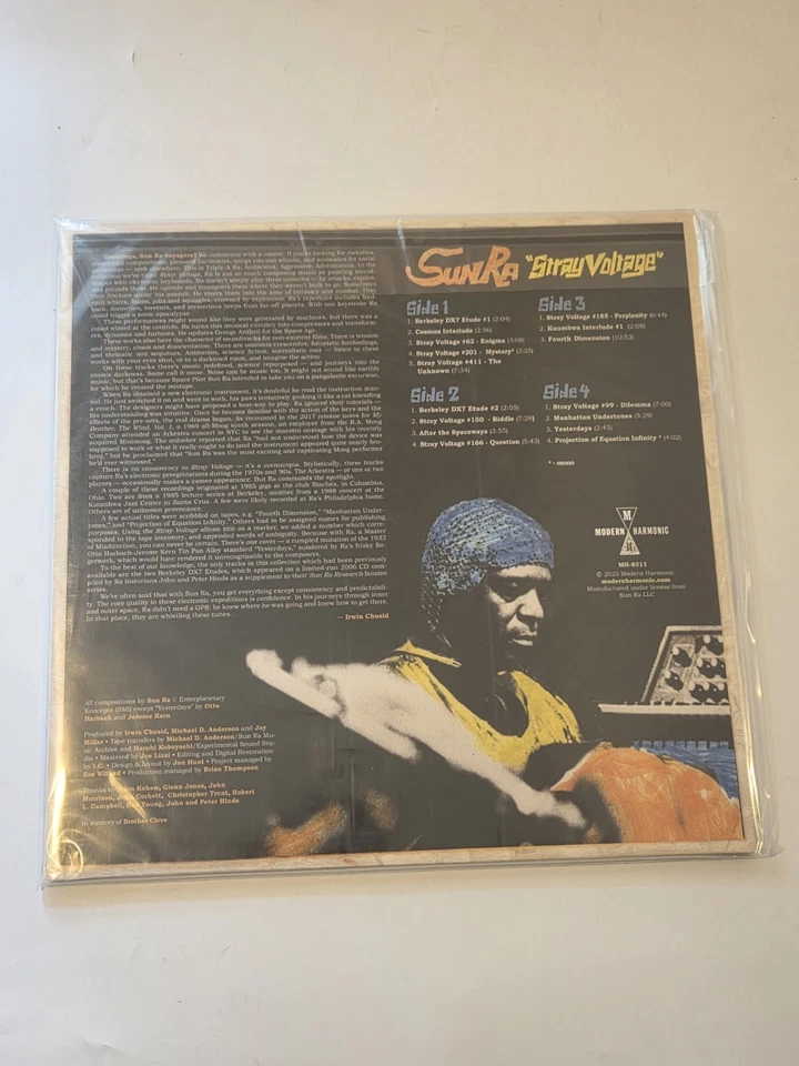 SUN RA Stray Voltage RSD 2025 2xLP Brand New Factory Sealed VINYL Record NEW - Image 3 of 4
