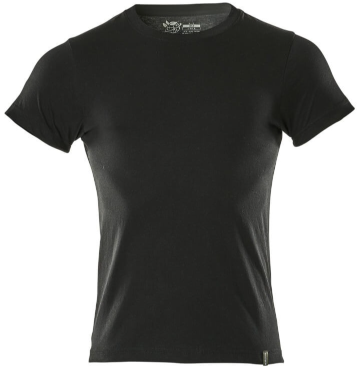 MASCOT Premium Crossover T-Shirt Modern Organic Recycled Mens Small NEW Black