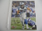 CHRISTIAN McCAFFREY CAROLINA PANTHERS AUTOGRAPHED 8X10 PHOTO