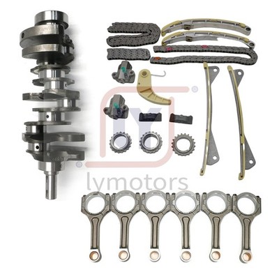 G6DH 3.3L Engine Rebuild Kit Crankshaft Con Rod Timing Chain Kit For Hyundai Kia