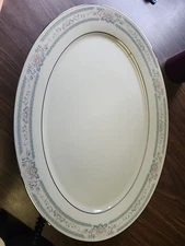 Lenox CHARLESTON China Oval Serving Meat Platter 16” X 11.5" Excellent condition