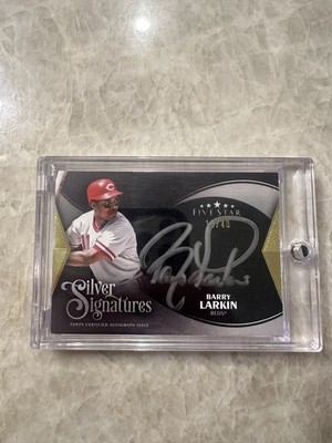 2024 Topps Five Star Barry Larkin Silver Ink Auto /40 SP Cincinnati Reds MLB SP