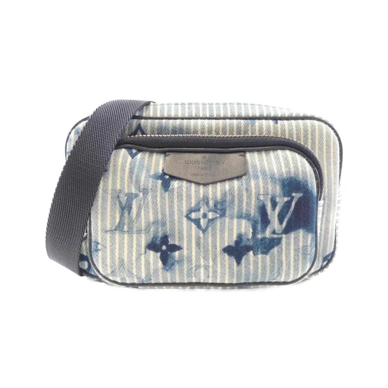 Authentic LOUIS VUITTON Water color Monogram Outdoor Pochette M80462 Shoulder...