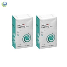 2 X Zhermack Hydrogum Dental Alginate Mint Fast Set 500 g, Dust Free, C302025